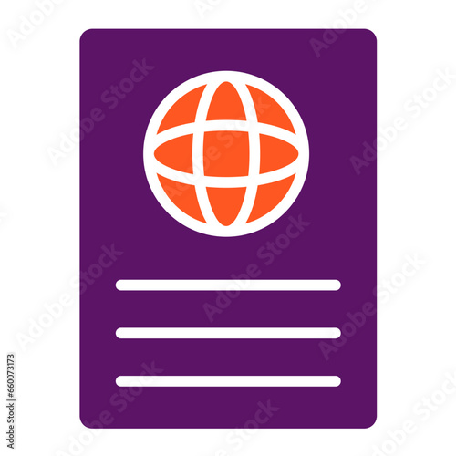 Citizenship Vector Icon Design Illustration
