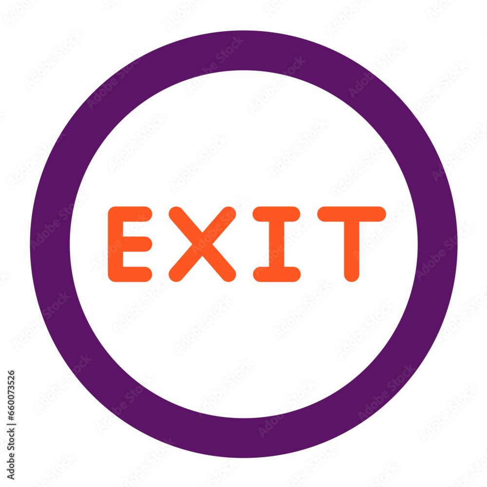 Exit Vector Icon Design Illustration Exit Vector Icon Design Illustration