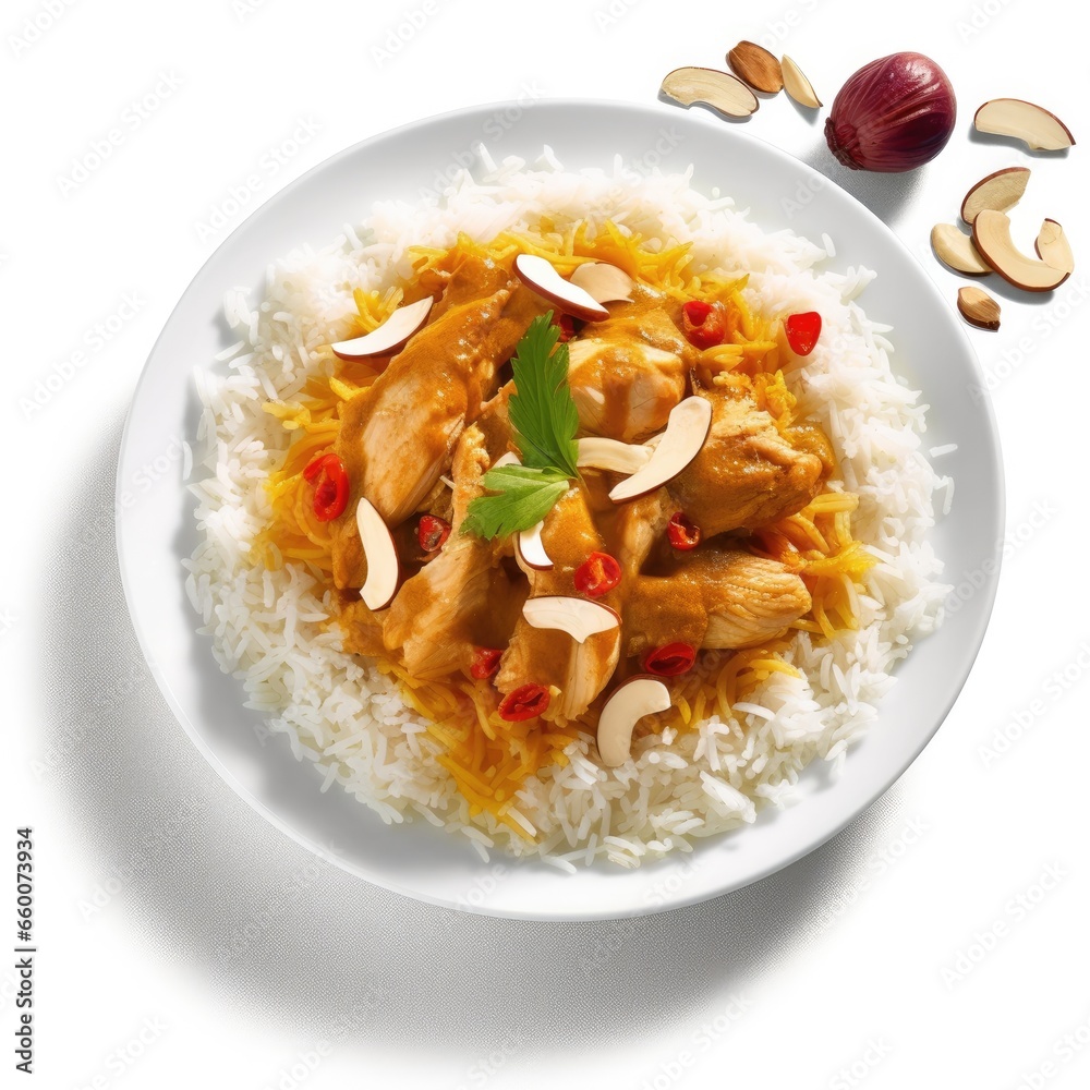 Curry Chicken w Rice