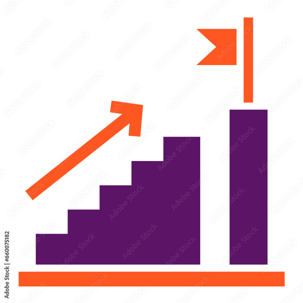 Career Path Vector Icon Design Illustration Career Path Vector Icon Design Illustration