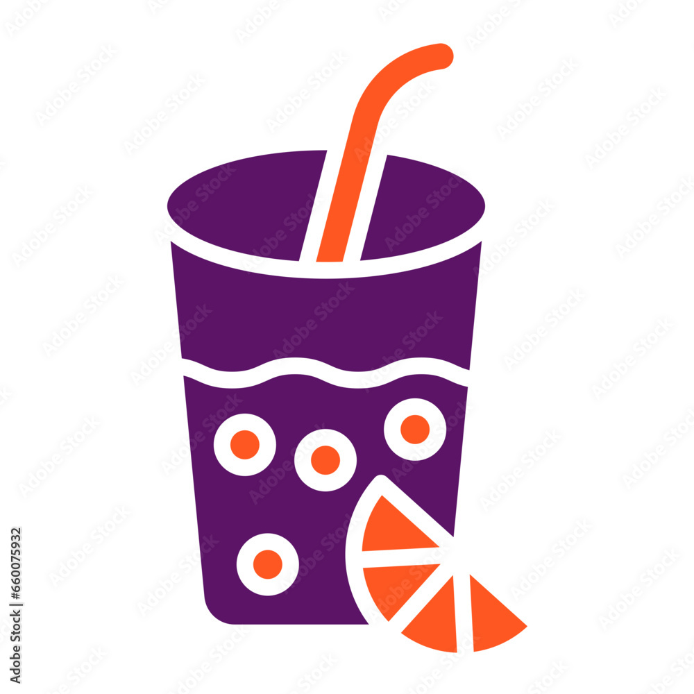 Obraz premium Lemonade Vector Icon Design Illustration