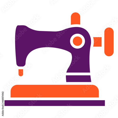 Sewing Machine Vector Icon Design Illustration