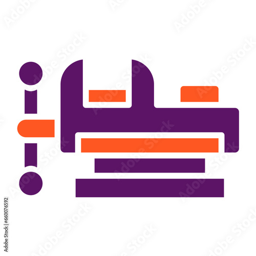 Vise Vector Icon Design Illustration