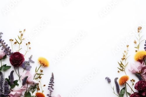 A colorful bouquet of flowers on a clean white background