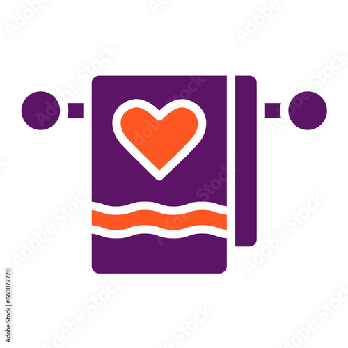 Towel Vector Icon Design Illustration