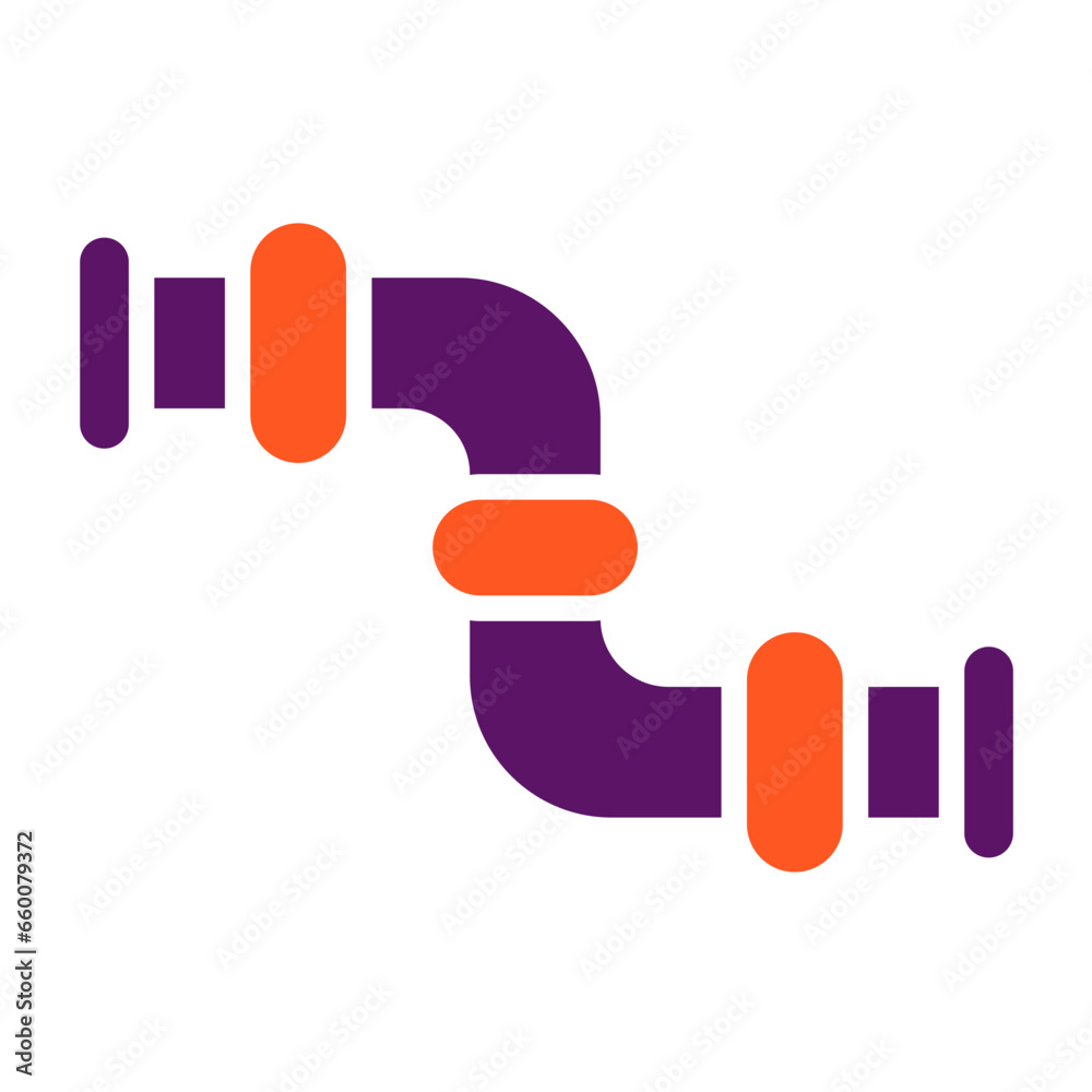 Pipe Variant Vector Icon Design Illustration Pipe Variant Vector Icon Design Illustration