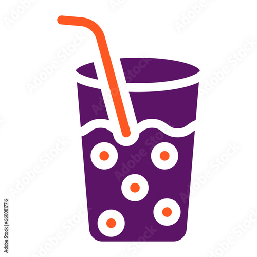 Drinking Water Vector Icon Design Illustration