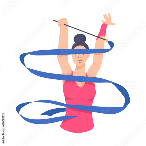 Gymnast Ribbon 