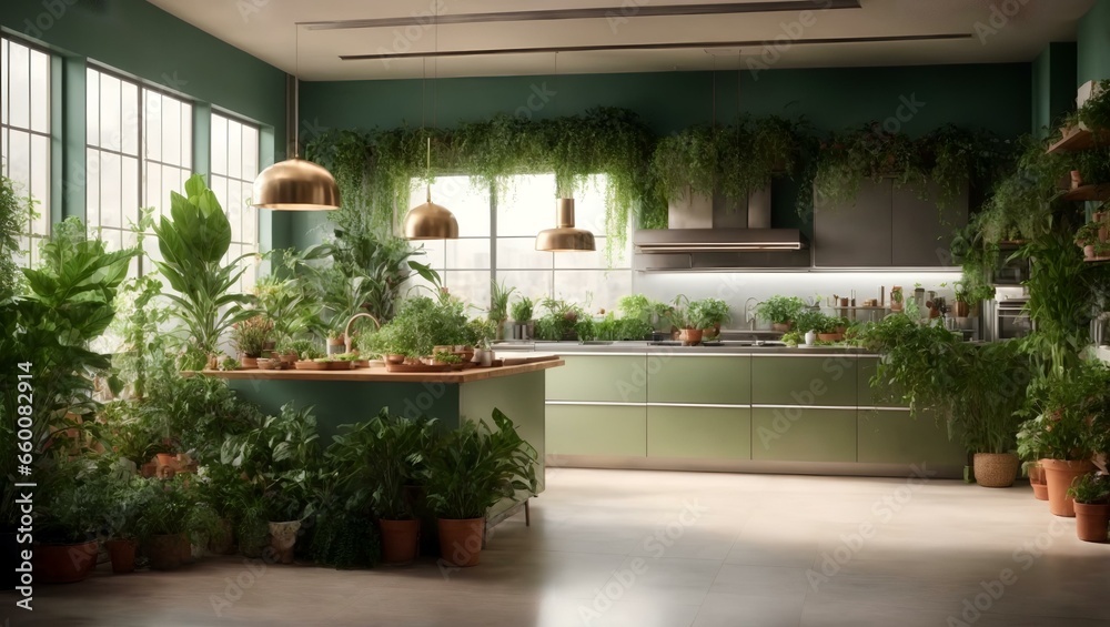  A Digitally Rendered Ecological Kitchen by Carpoforo Tencalla