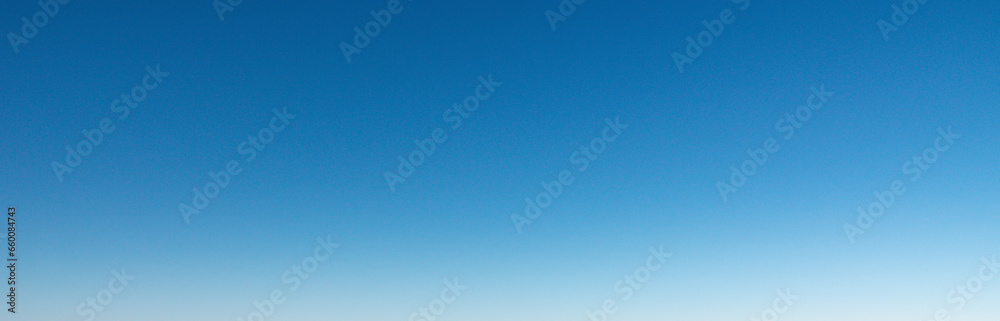 Blue clear sky gradient background - obrazy, fototapety, plakaty 