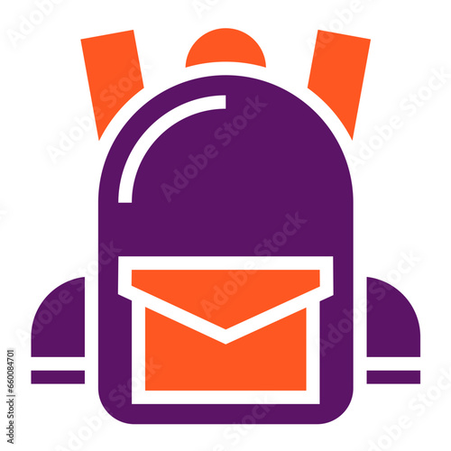 Bagpack Vector Icon Design Illustration