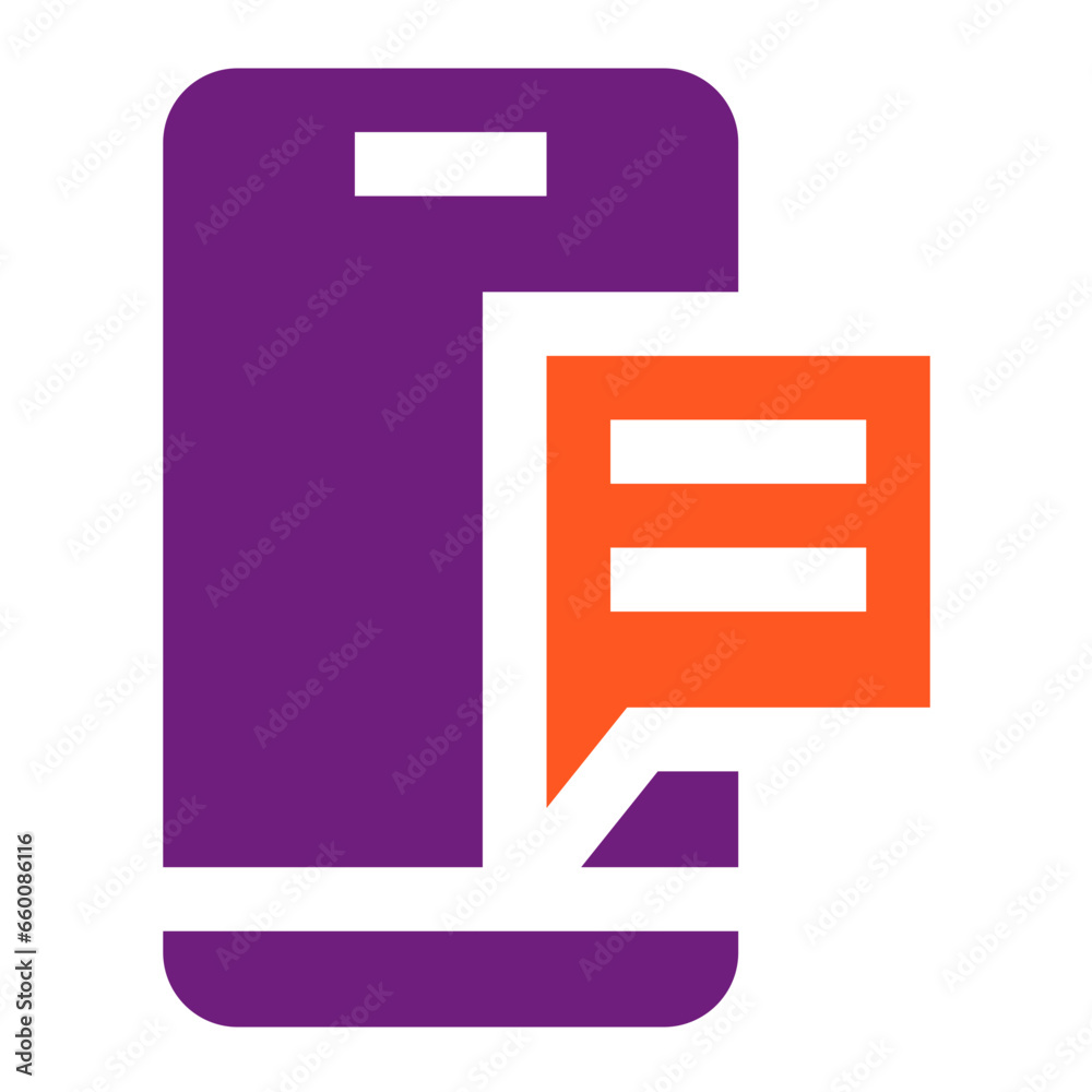 Mobile Message Vector Icon Design Illustration Mobile Message Vector Icon Design Illustration