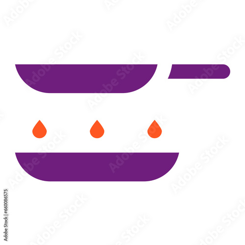 Food pan Vector Icon Design Illustration