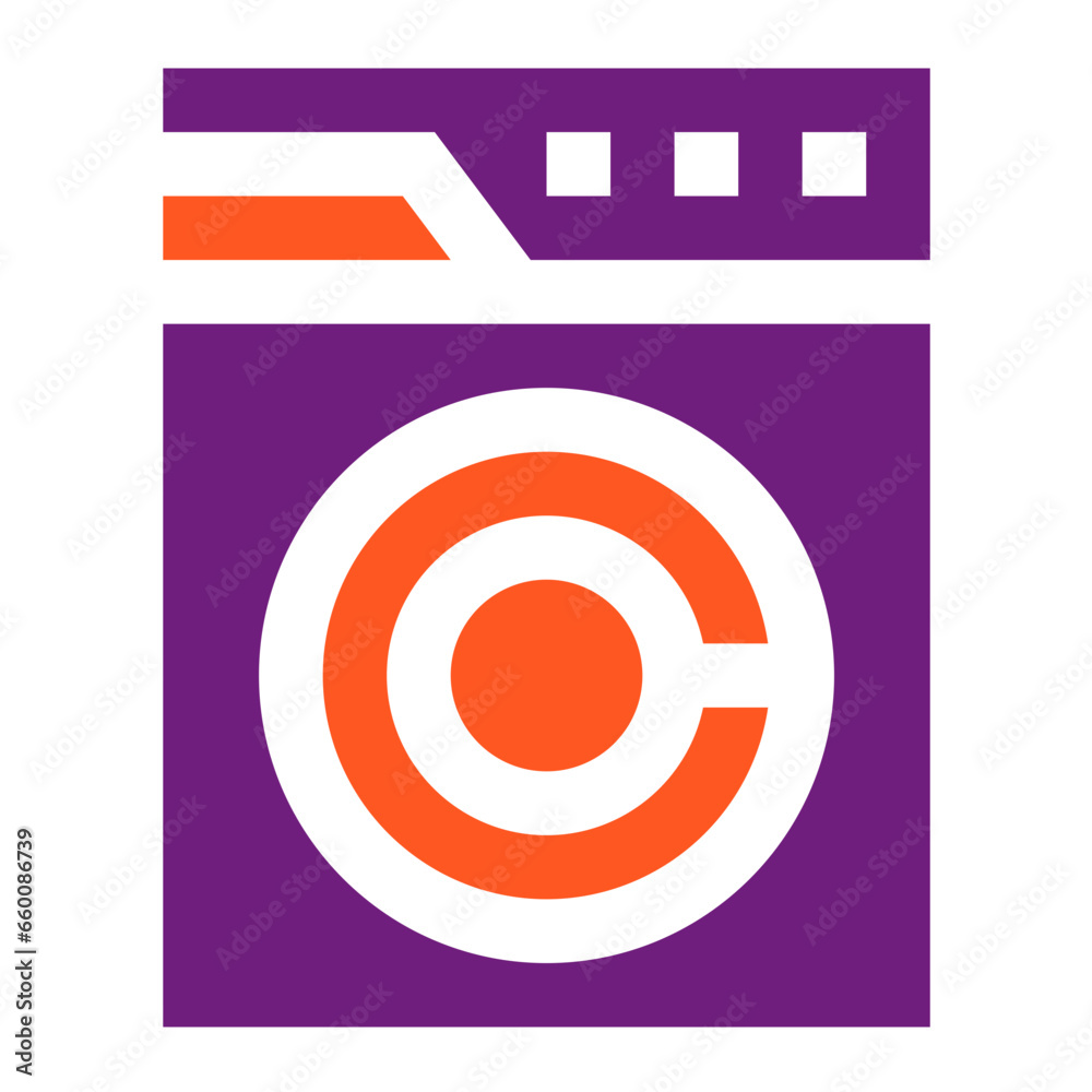 Washing machine Vector Icon Design Illustration Washing machine Vector Icon Design Illustration