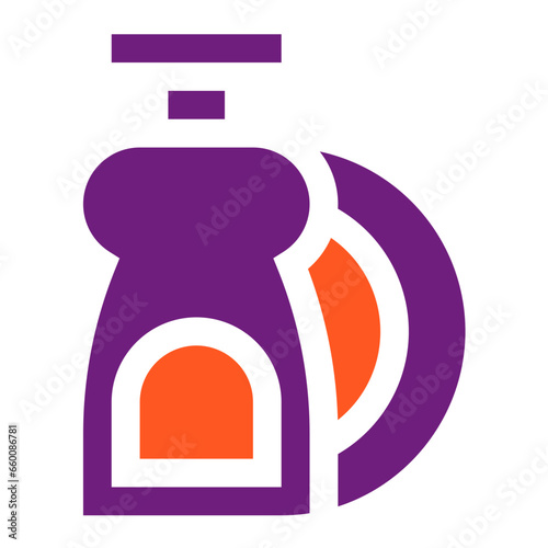 Dish washing Vector Icon Design Illustration