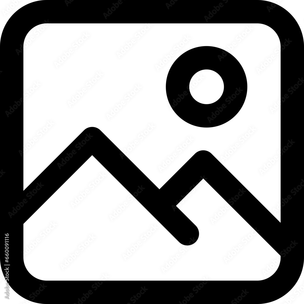 Image icon flat vector illustration Image icon flat vector illustration