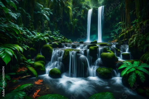 waterfall in the forest