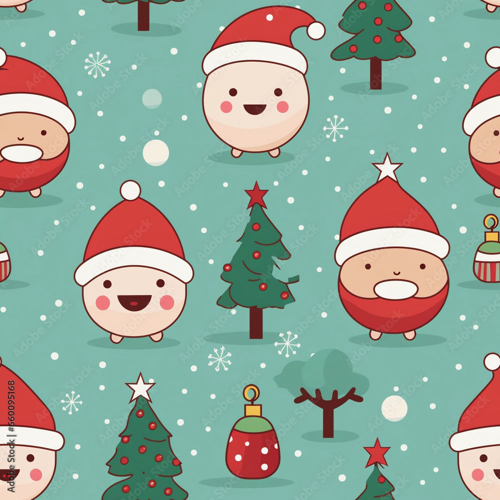 christmas seamless pattern