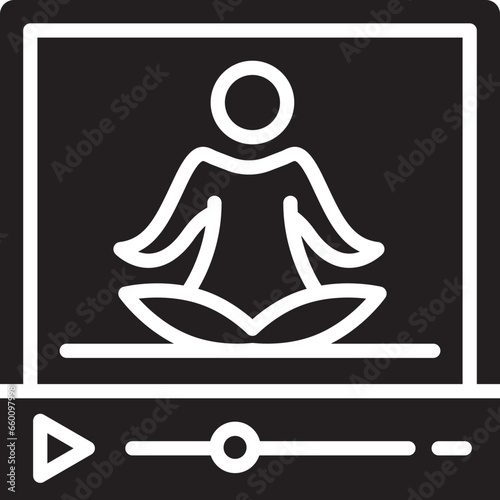  Video yoga icon