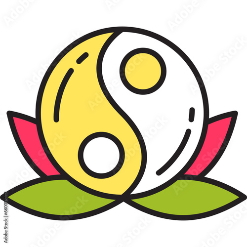 Ying Yang icon