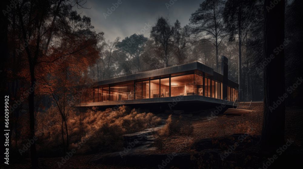 Modern architecture shot render, concept of architecture, modern architecture building visualization Modern architecture shot render, concept of architecture, modern architecture building visualization