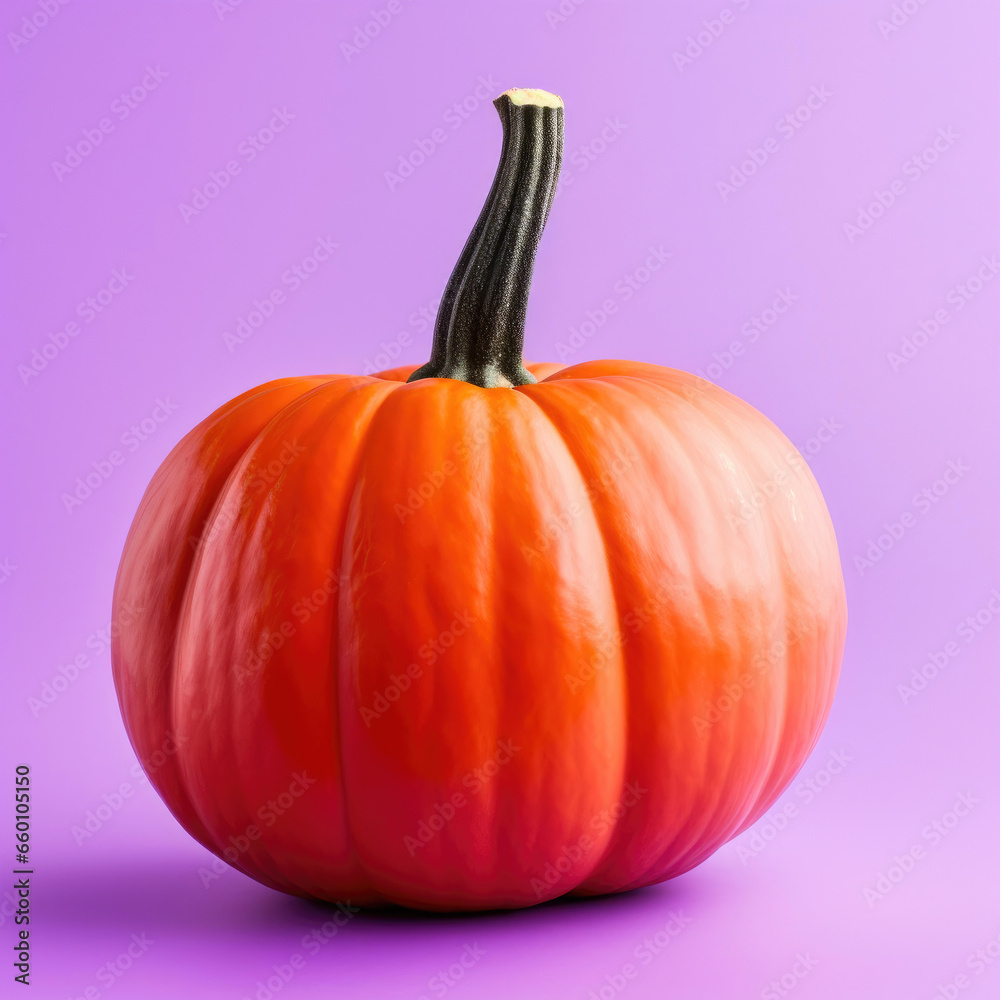 Vivid Violet Gourd in a Vibrant Setting Vivid Violet Gourd in a Vibrant Setting