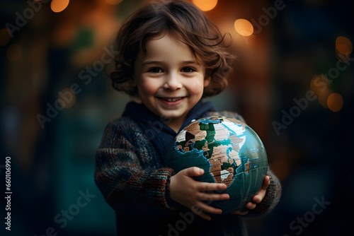 Die Welt in Kinderhände photo