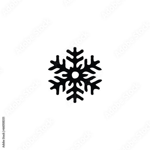 Snow icon. Simple style Christmas holiday poster background symbol. Snow brand logo design element. T-shirt printing. Vector for sticker.