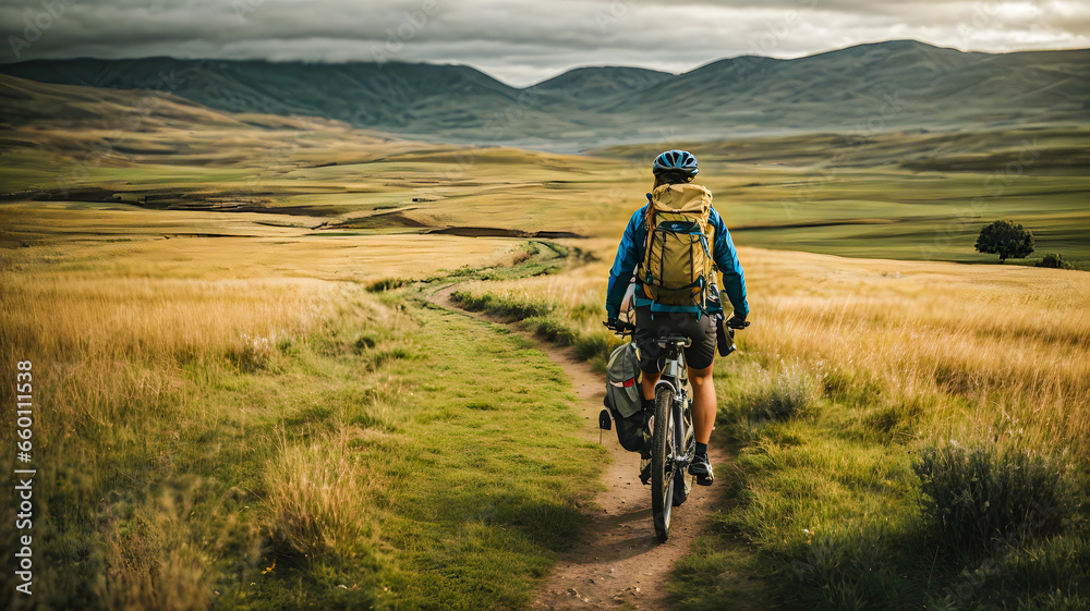 Bike riding on Village Road