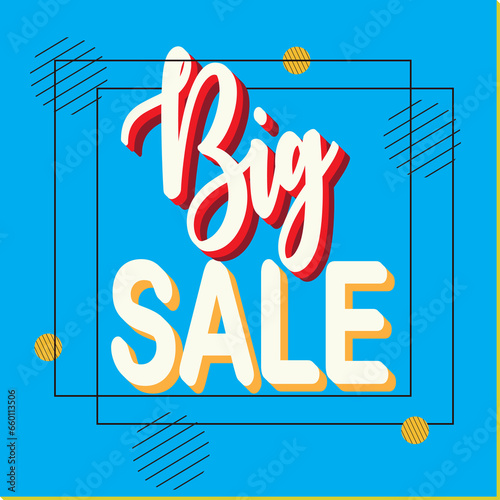 Big Sale special offer price sign advertising vector image