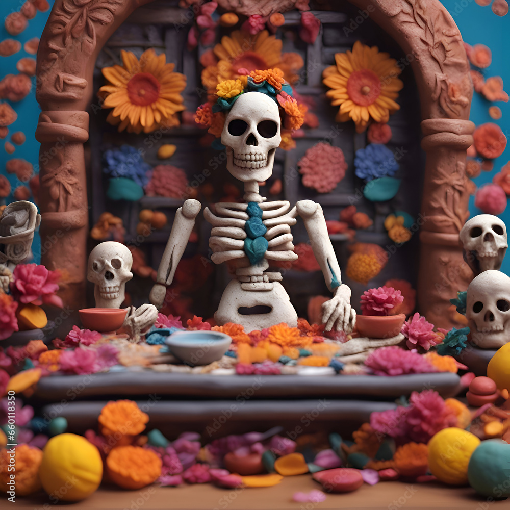 Day of The Dead. Dia de los Muertos. Mexico