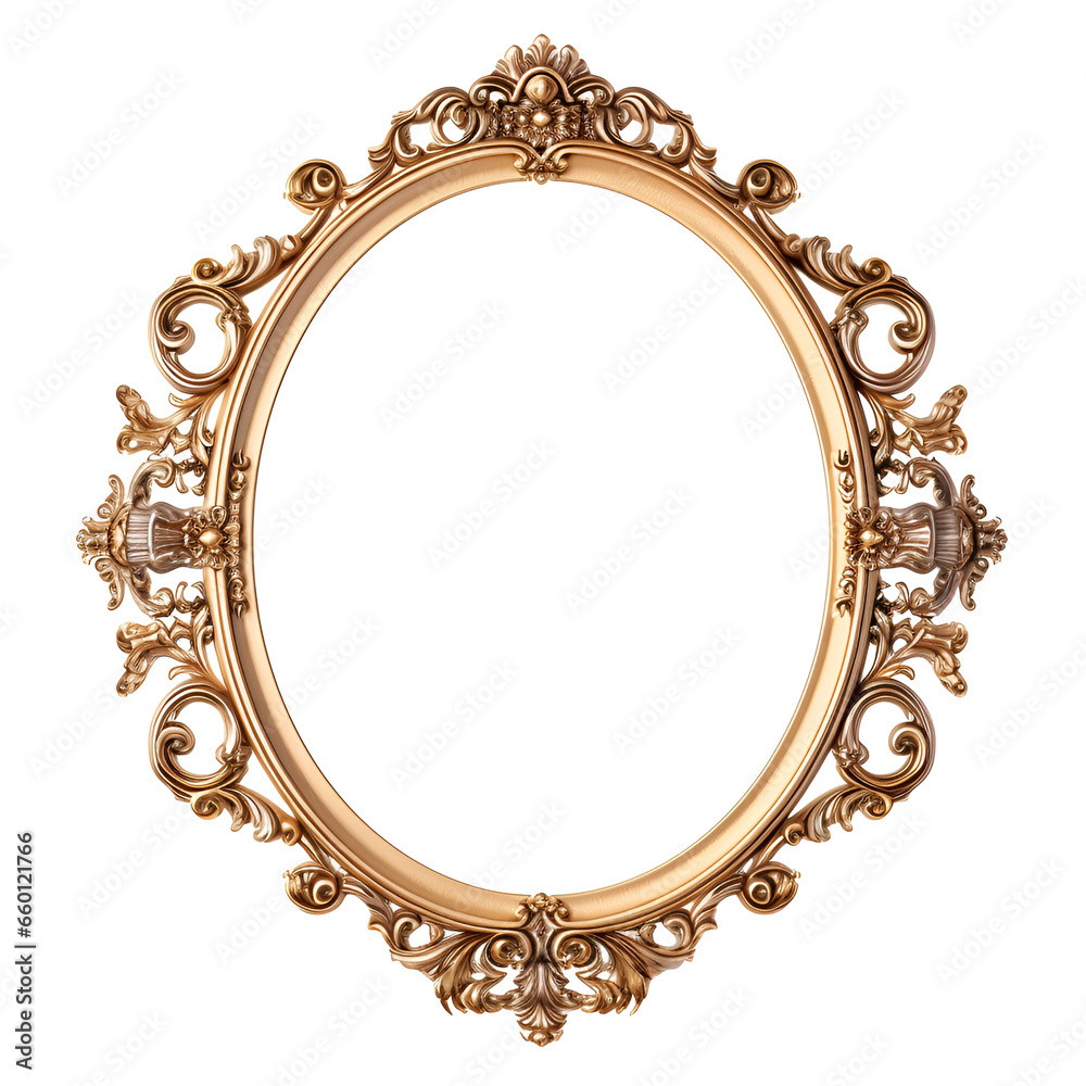 antique gold frame baroque, decoration, photo, border, ornate, golden, mirror, retro, ornament, design, object, 