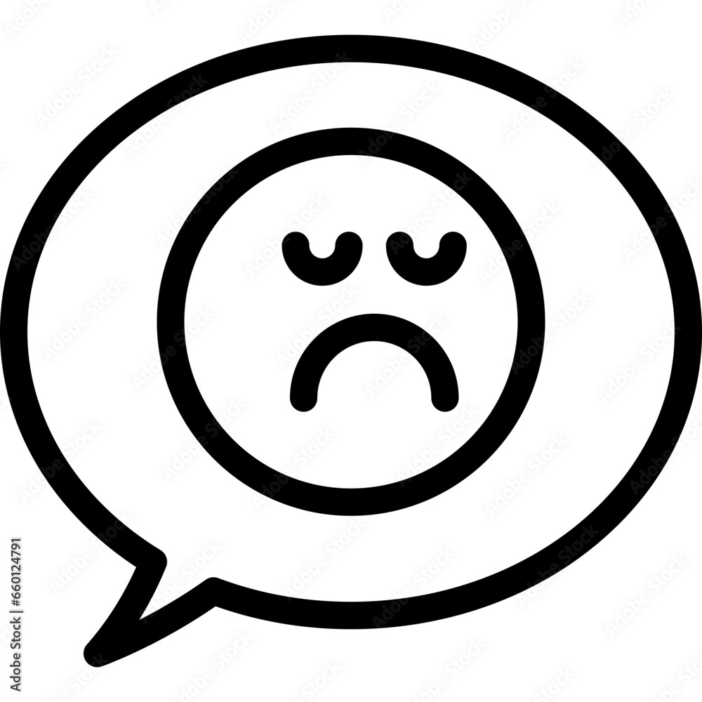 Speech bubble icon flat vector illustration Speech bubble icon flat vector illustration