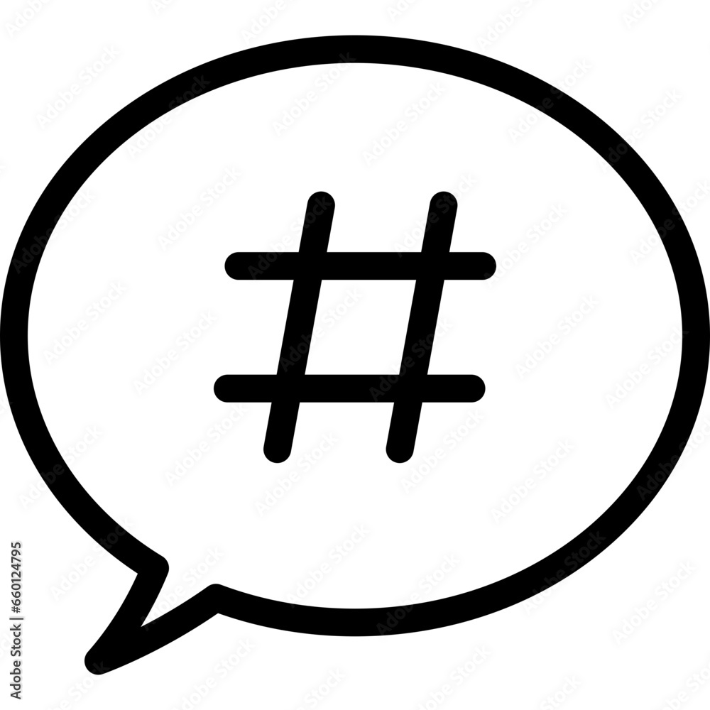 Speech bubble icon flat vector illustration Speech bubble icon flat vector illustration