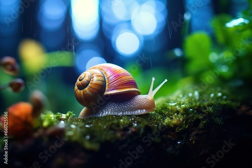 snail on leaf