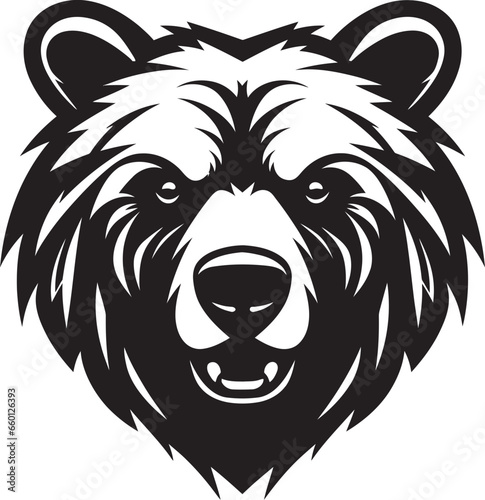 Fierce Bear Logo Bold Bear Icon