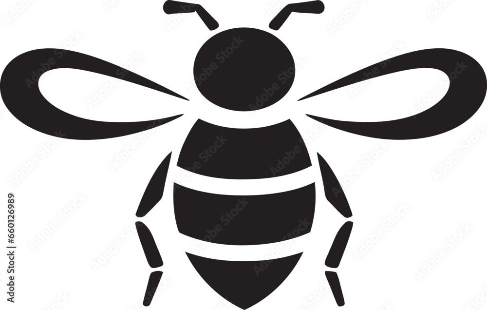 Bee Crest Design Regal Honey Bee Symbol Bee Crest Design Regal Honey Bee Symbol