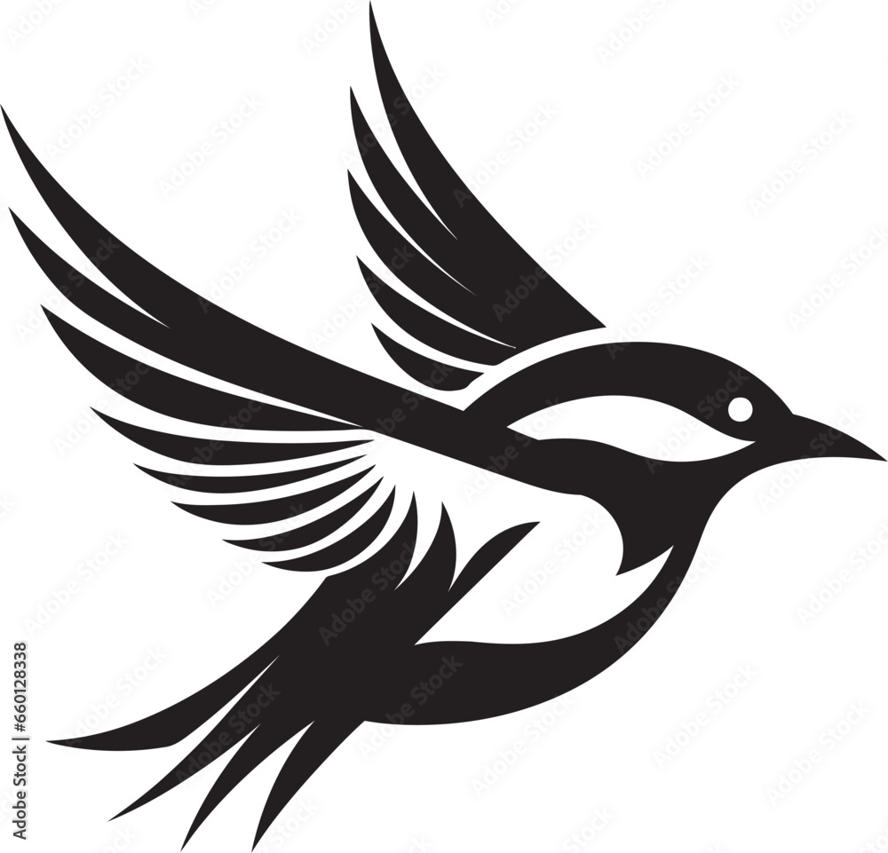 Fototapeta premium Regal Peacock Logo Peregrine Power