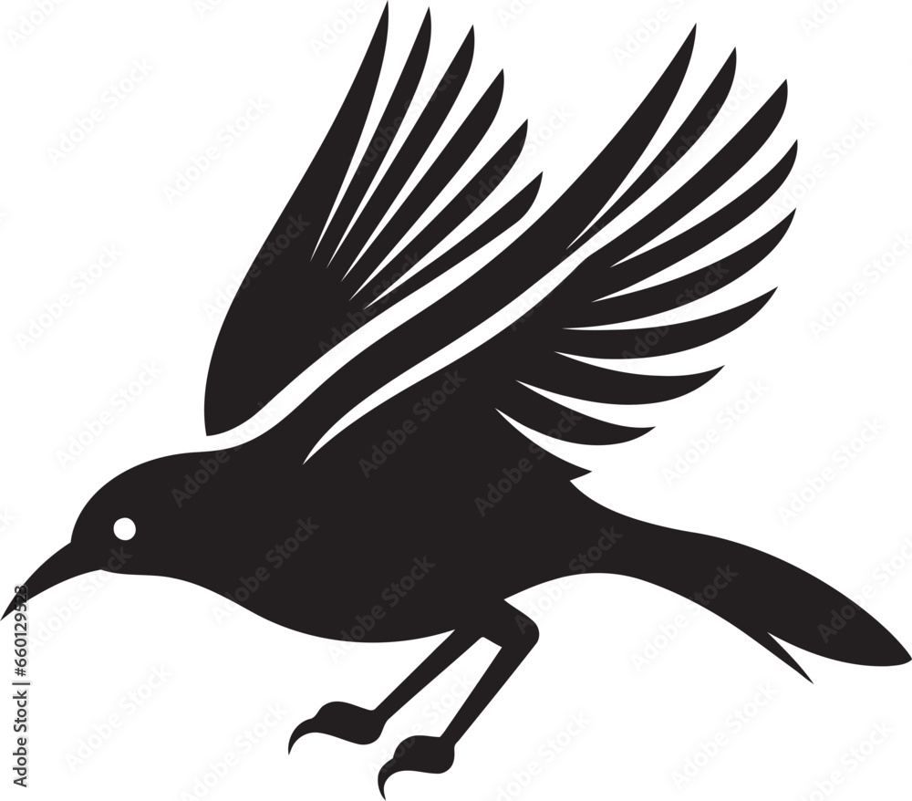 Fototapeta premium Osprey Majesty Badge Majestic Seagull Design