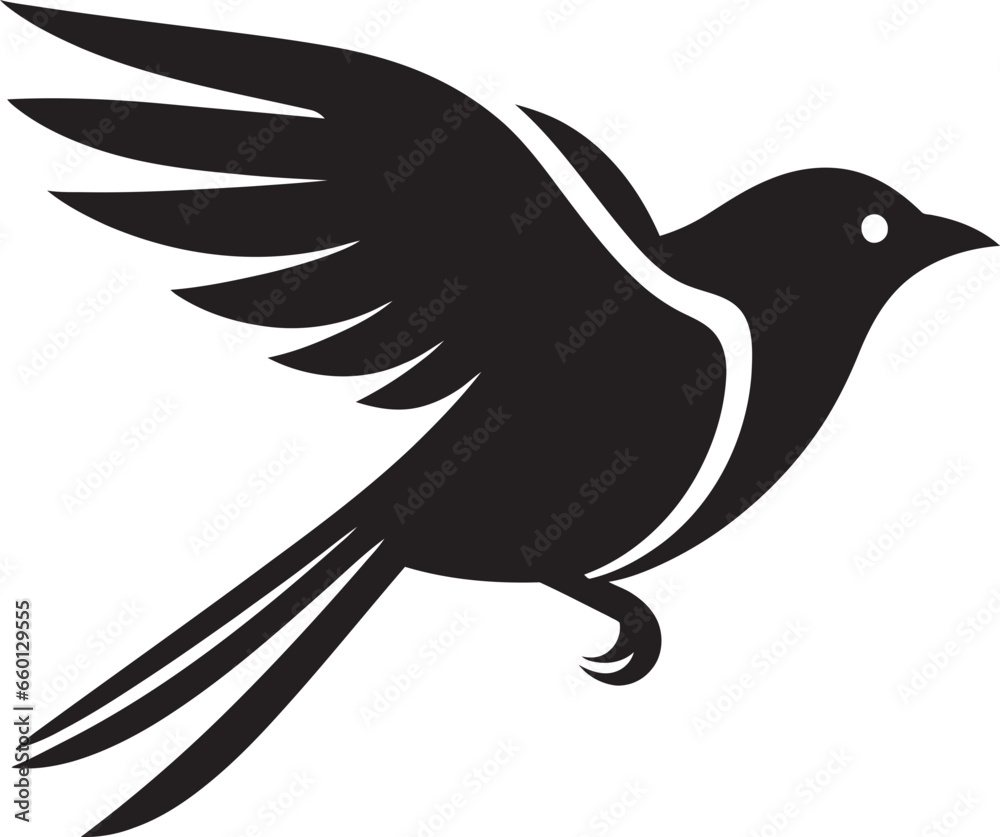 Obraz premium Crane's Serenity Albatross Majesty Symbol