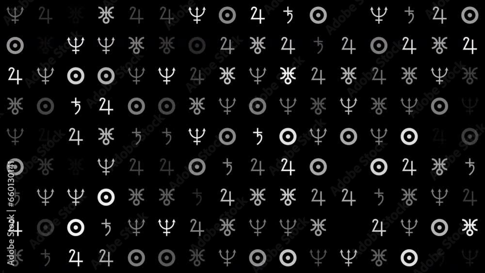 Alchemy Random Pattern Loop Animation