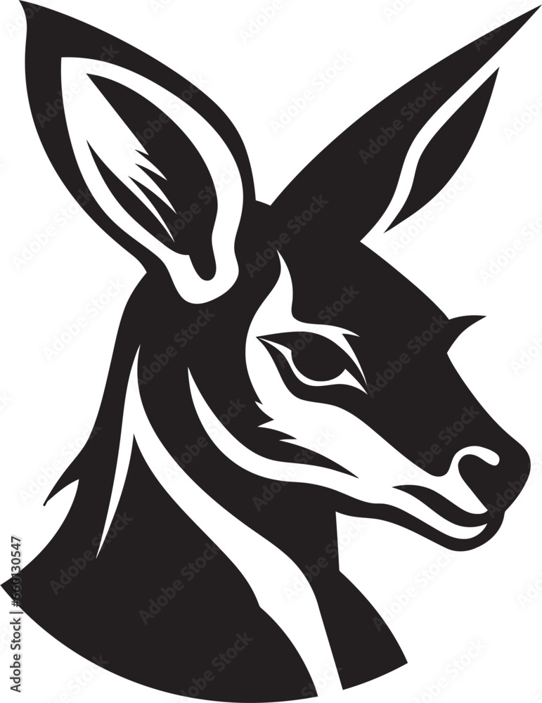 Fototapeta premium Kangaroo Kickboxing Fitness Kangaroo Boxing Championship