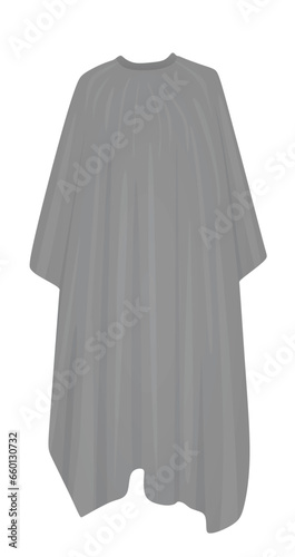 Hairdressing barber apron. vector illustration