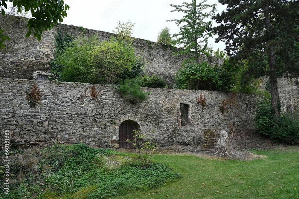 Stadtbefestigung von Eggenburg, Österreich, 21.09.2023 Stadtbefestigung von Eggenburg, Österreich, 21.09.2023