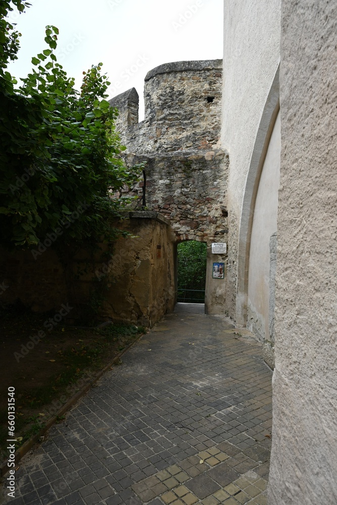 Stadtbefestigung von Eggenburg, Österreich, 21.09.2023 Stadtbefestigung von Eggenburg, Österreich, 21.09.2023