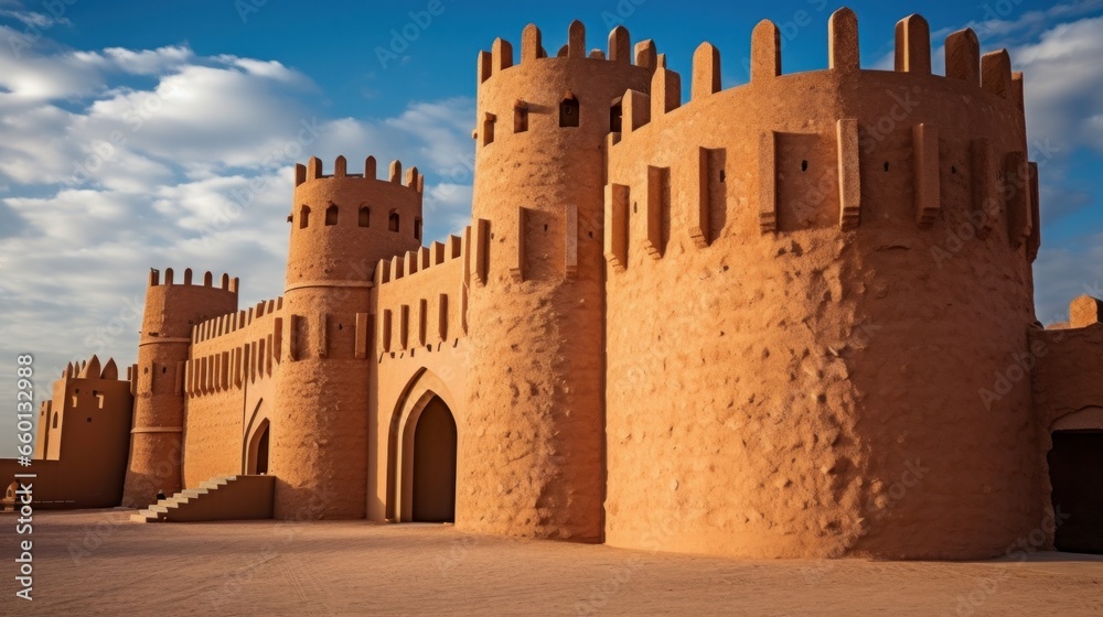 Saudi Arabia - Exterior of Ottoman Castle