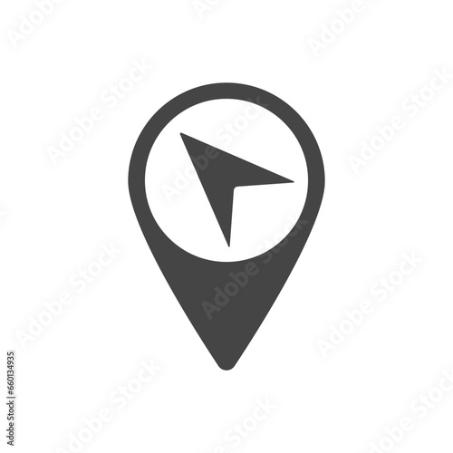 Free Download location icon design vector template - GFXLoad