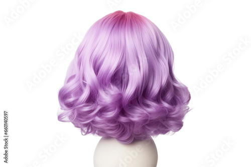 Cosplay Wig for Fantasy Characters on isolated background