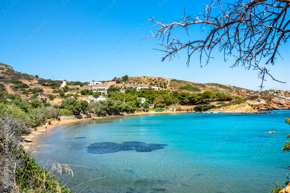 Katsadia beach on Lipsi island, Greece