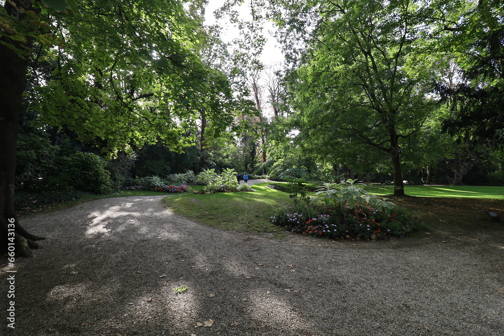 Le parc Dupeyroux, parc public, ville de Créteil, département du Val de Marne, France